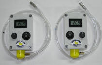 Nitrox Oxygen Analyzer, left and right handed versions with BCD low pressure inflator adapter